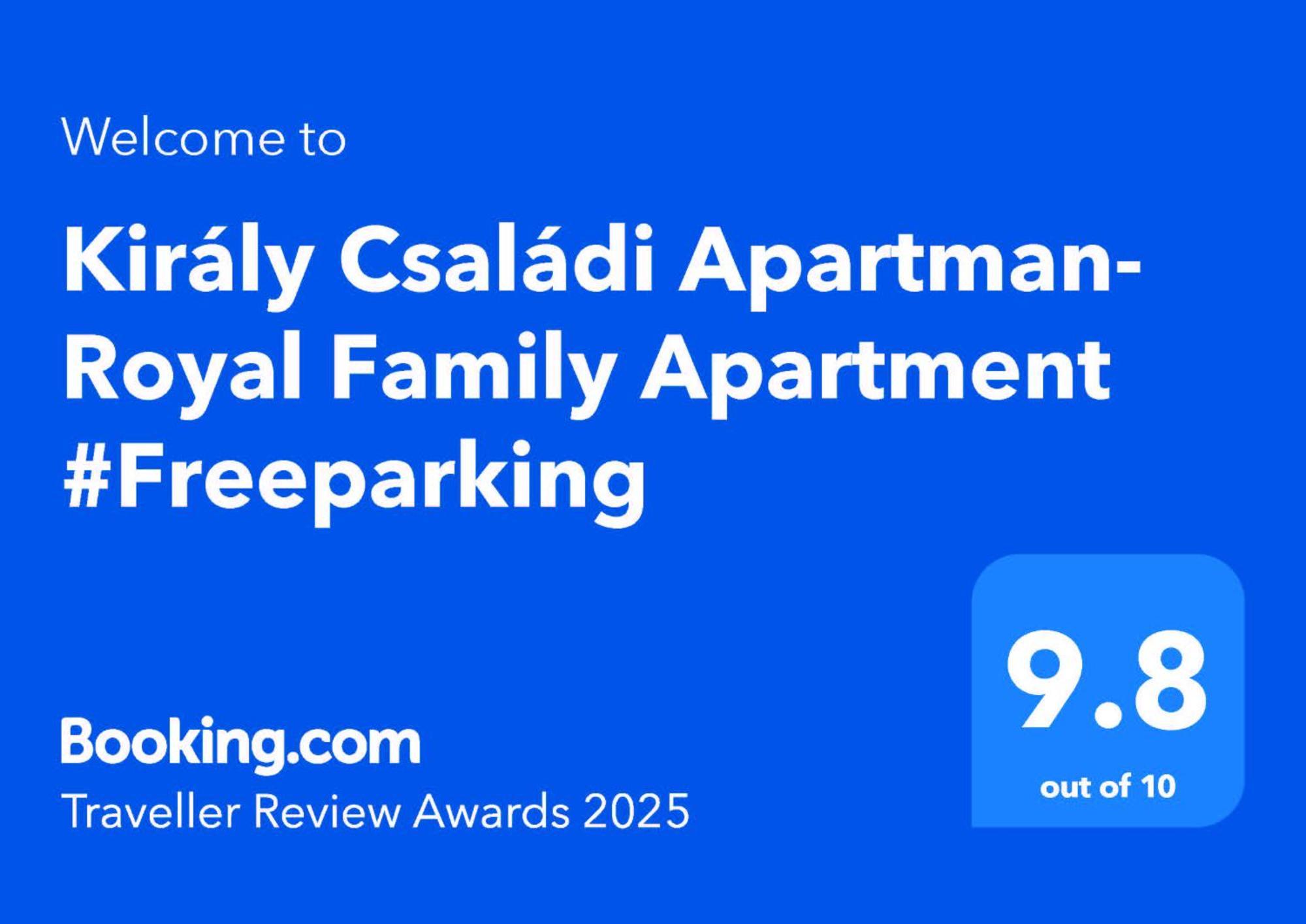 Kiraly Csaladi Apartman- Royal Family Apartment #Freegarage Budapest Eksteriør bilde