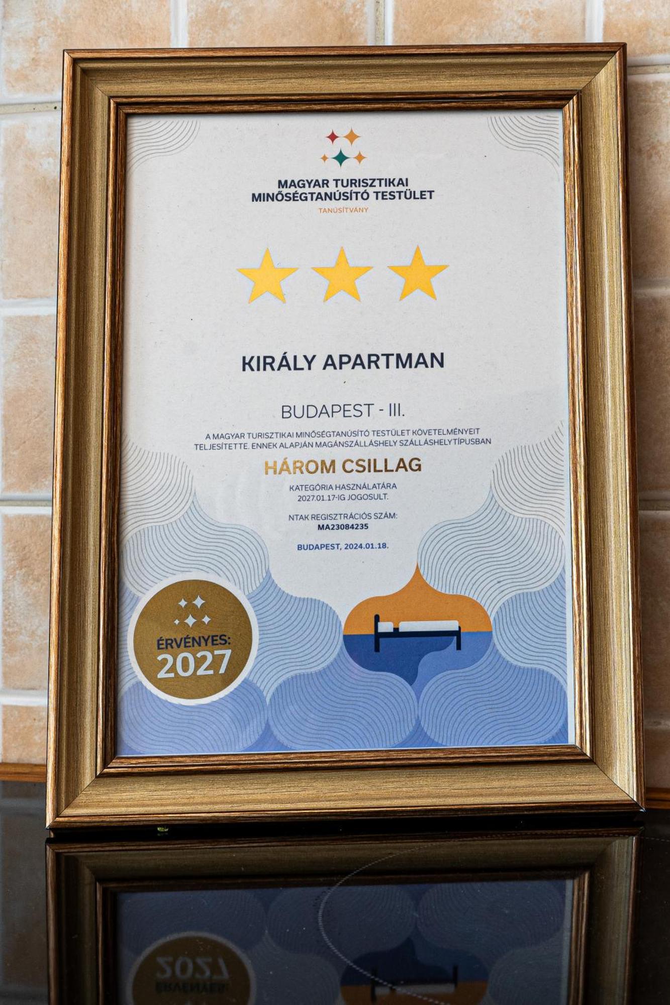 Kiraly Csaladi Apartman- Royal Family Apartment #Freegarage Budapest Eksteriør bilde